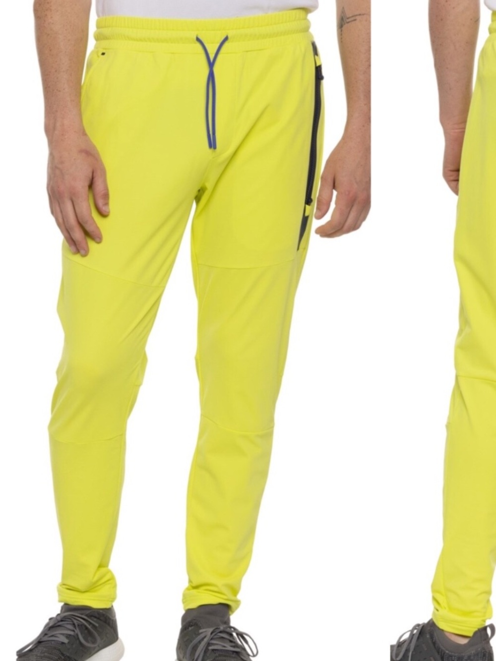 $198 Greyson Mens Size M Sequoia Sport Lite Jogger Running Sweatpants Radium